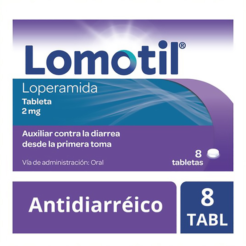 Medicamento Lomotil Cont. 2mg. /  8 tab.