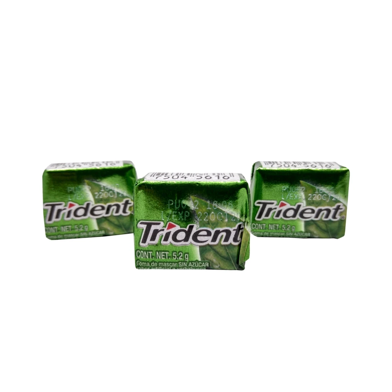 Chicle Trident Yerbabuena EXB 40PZ