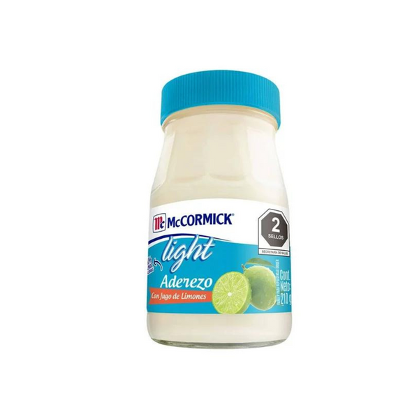 Aderezo de mayonesa McCormick light con limón 210 g