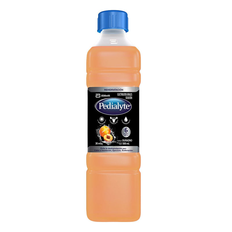 Suero rehidratante Pedialyte sabor Durazno 500 ml