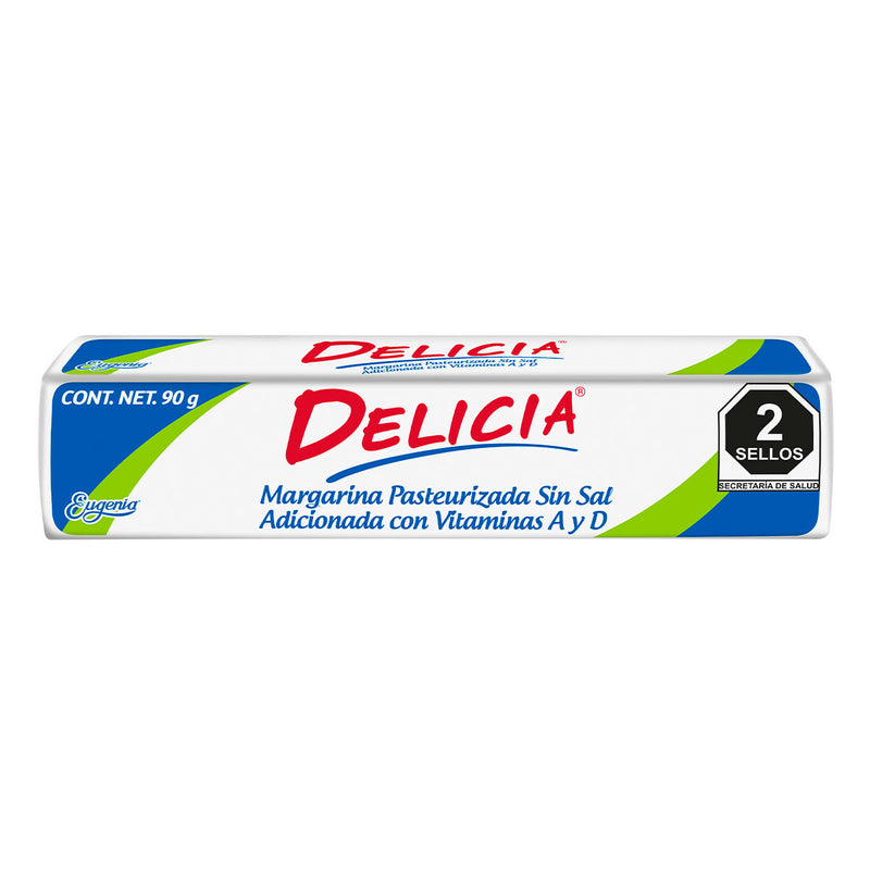 Margarina sin sal Delicia 90g.