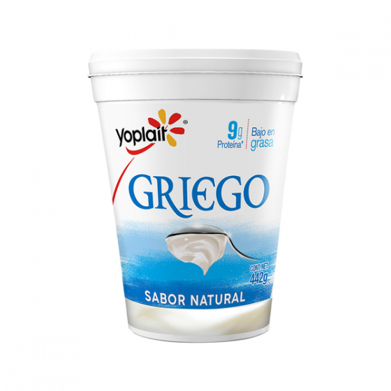 Yoghurt Natural Griego Yoplait 442gr.