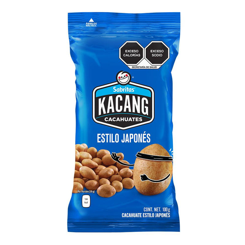 Cacahuates Kacang japoneses Cont. 66g.