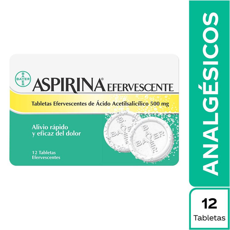 Aspirina efervescente Bayer 500 mg