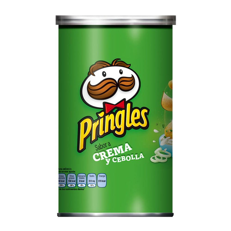 Papas Pringles Crema y Cebolla Cont. 40g.