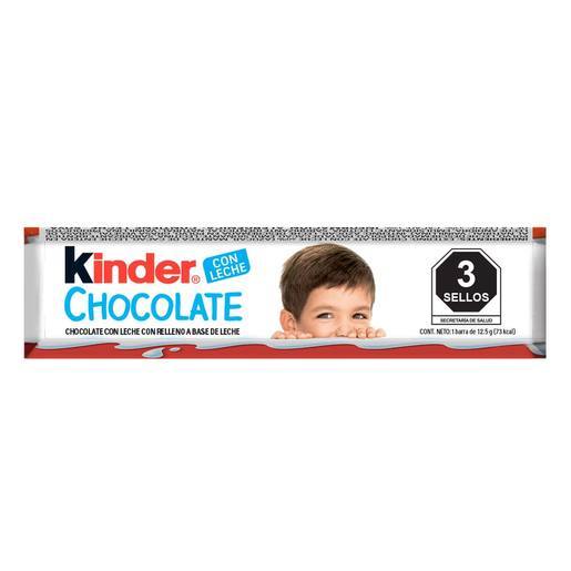 Chocolate kinder Cont. 12.5gr.