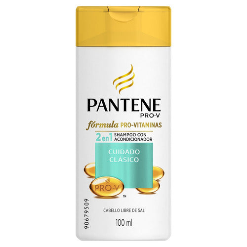 shampoo Pantene pro-v Cuidado Clasico 2en1 Cont. 100ml.