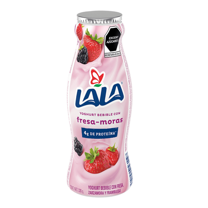 Yoghurt Bebible Fresa-Moras Lala 220g.