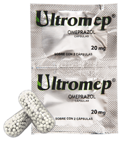 Medicamento Ultromep Omeprazol c/2 Capsulas Con. 20mg.