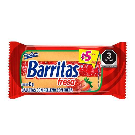 Barritas fresa Cont. 55 gr