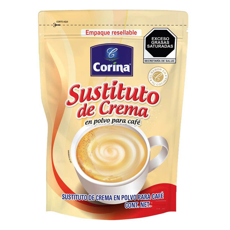 Sustituto de crema en polvo para cafe Corina 210gr