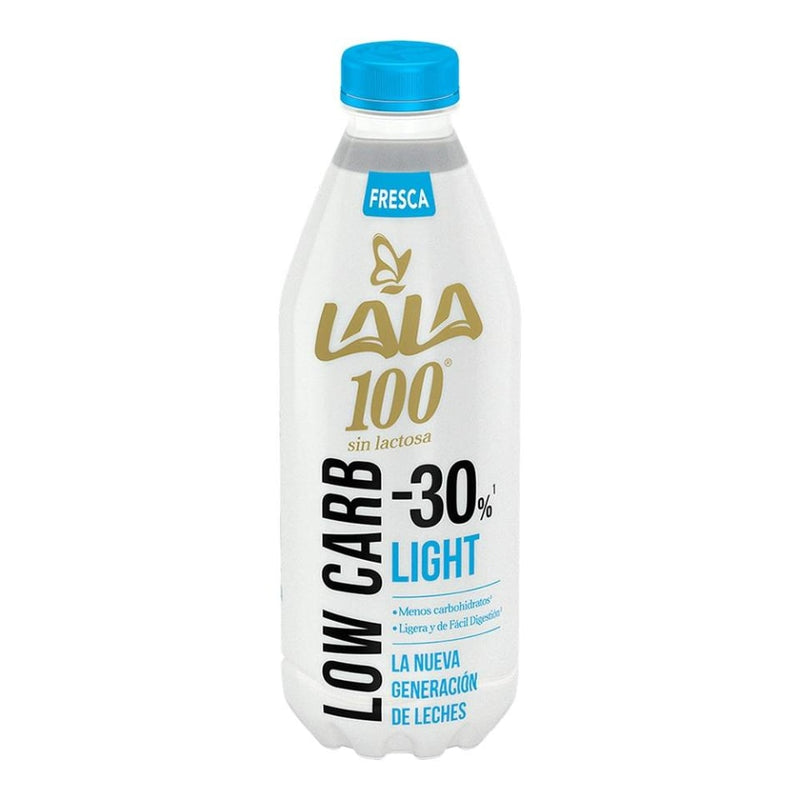 Leche fresca Lala 100 sin lactosa light low carb 1lt.