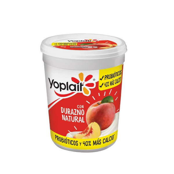 Yoghurt Durazno Natural Yoplait 442g.