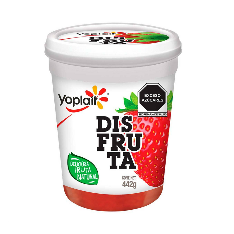 Yoghurt Fresa Disfruta Yoplait 442g.