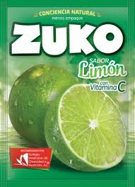 Concentrado En Polvo Zuko limon 15 Gr