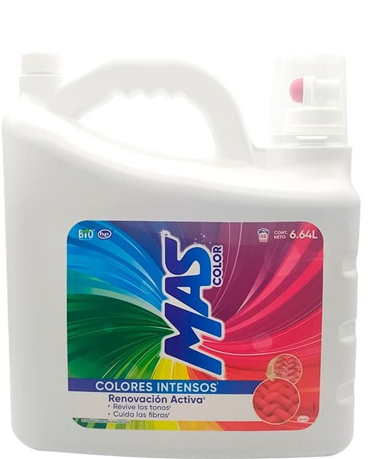 Detergente Mas Color Colores Intensos Cont. 6,64L.