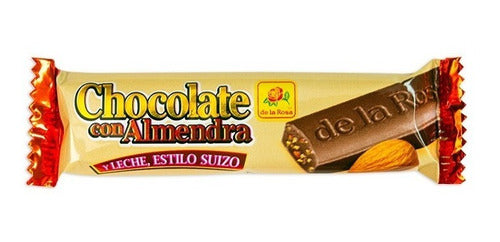 Chocolate Con Almendras De la rosa Cont. 21g.