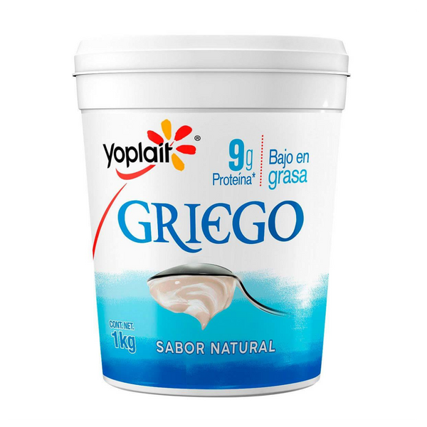 Yoghurt Natural Griego Yoplait 1kg.