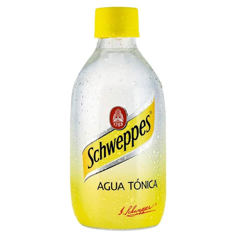 Agua Tonica Schweppes Vidrio Cont. 296ml.