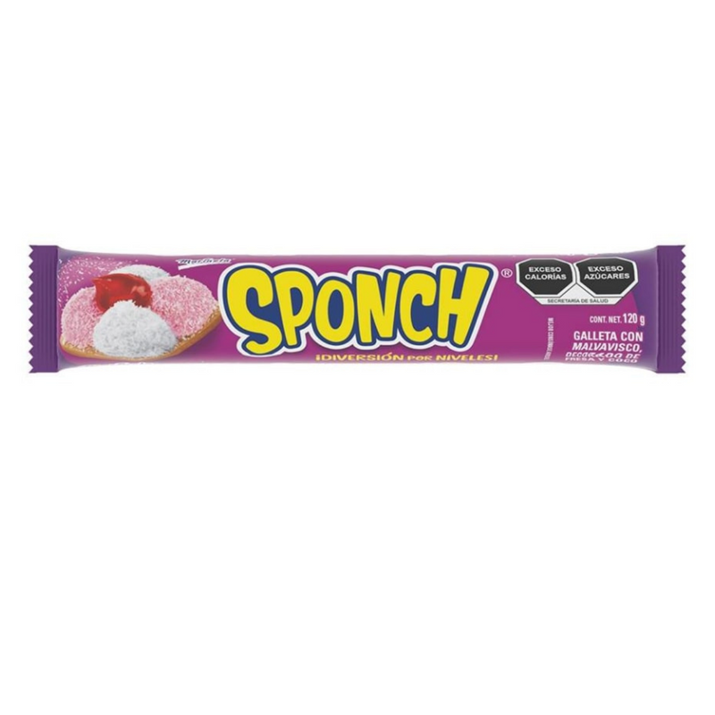 Galletas Sponch Maxi Tubo 180gr