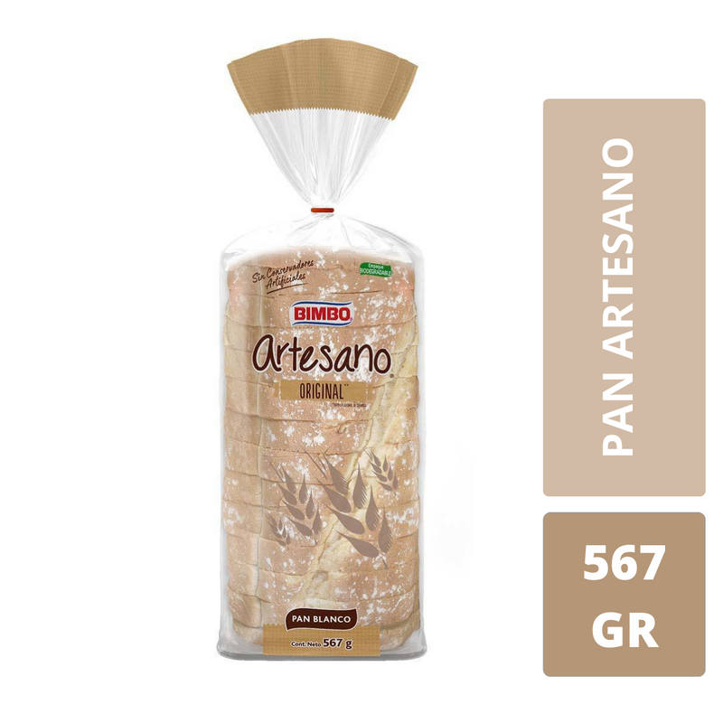 Pan Bimbo Artesano 567g