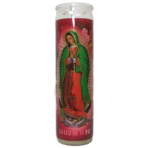Veladora  Virgen de guadalupe marca veladora mexico
