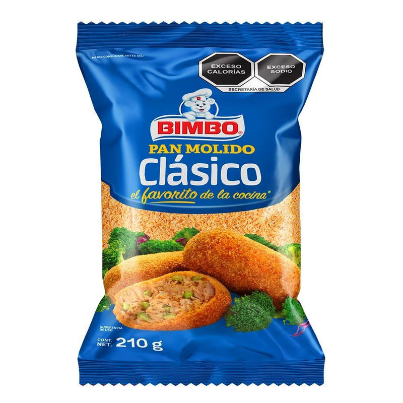 Pan Molido Clasico Bimbo 210gr (empanizador)