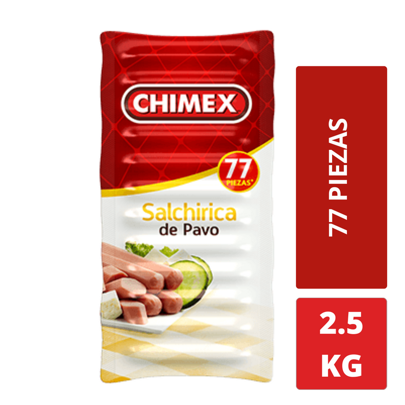 salchicha de Pavo Chimex ibero 2.5kg