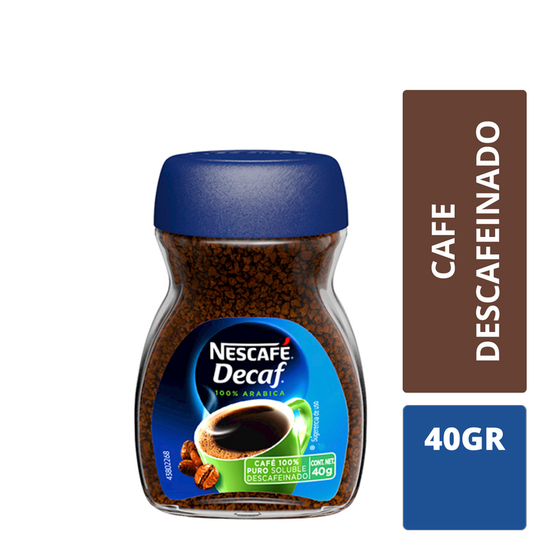 Cafe soluble Nescafe Decaf 40gr