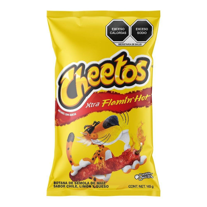 Cheetos Flamin Hot HBSF Cont. 115g.