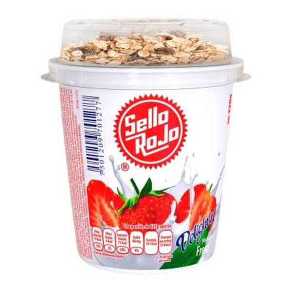 Yoghurt con fresa/granola Delighurt 220g.
