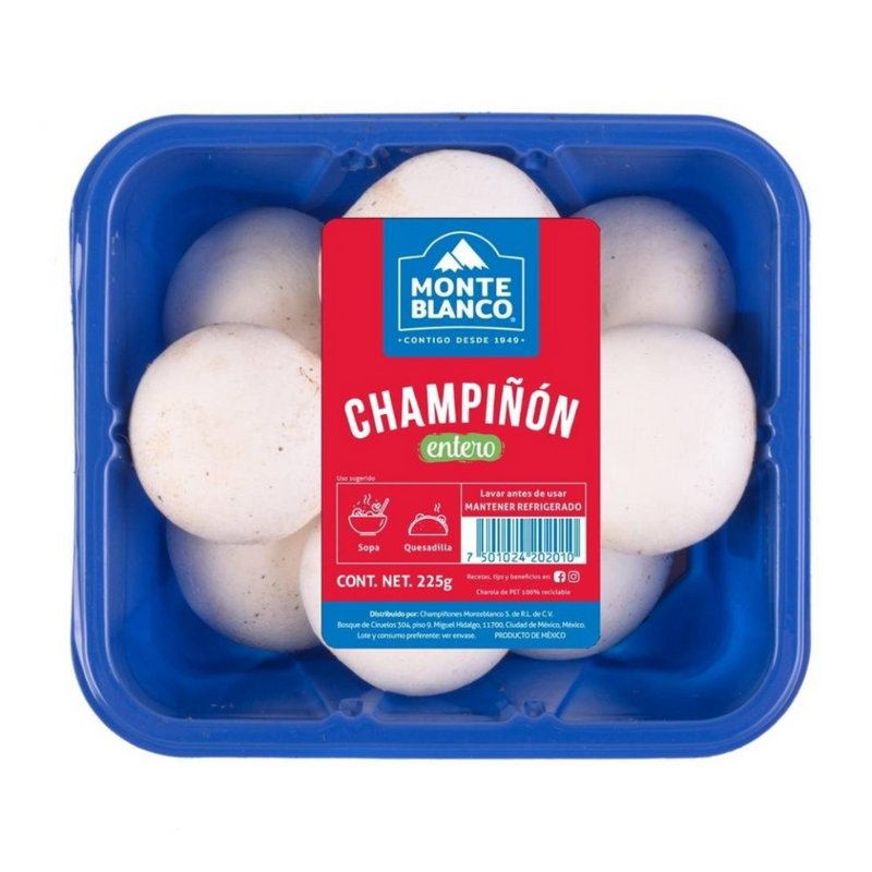 Champiñones Monte Blanco domo 225gr.