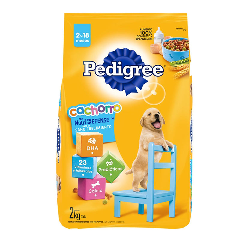 Alimento para perros pedigree cachorro granel kg