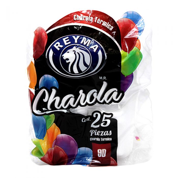 Charola Termica Reyma 9D (con division) 25pz