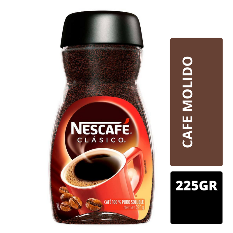 Cafe soluble Nescafe Clasico 200 gr