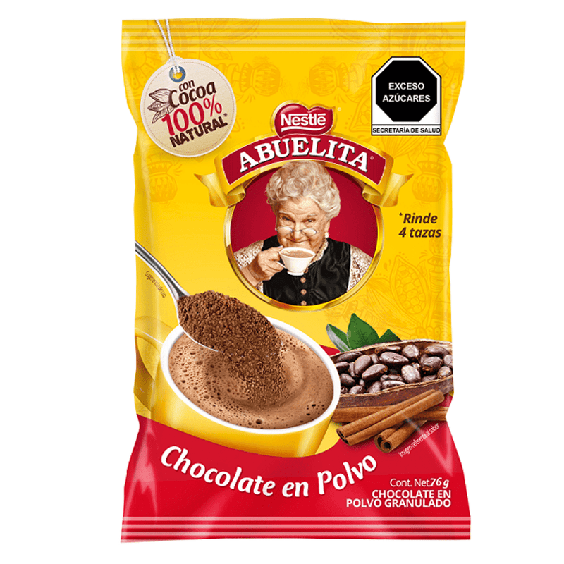 Chocolate Abuelita Polvo Granulado Bolsa 76g