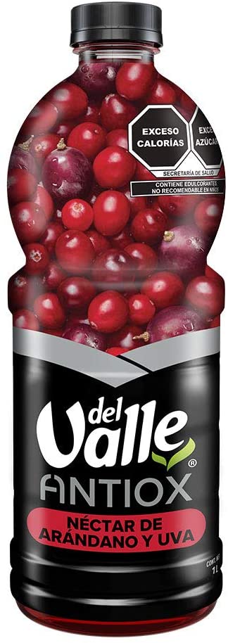 Jugo Antiox Manzana Arandano Del valle 1lt.