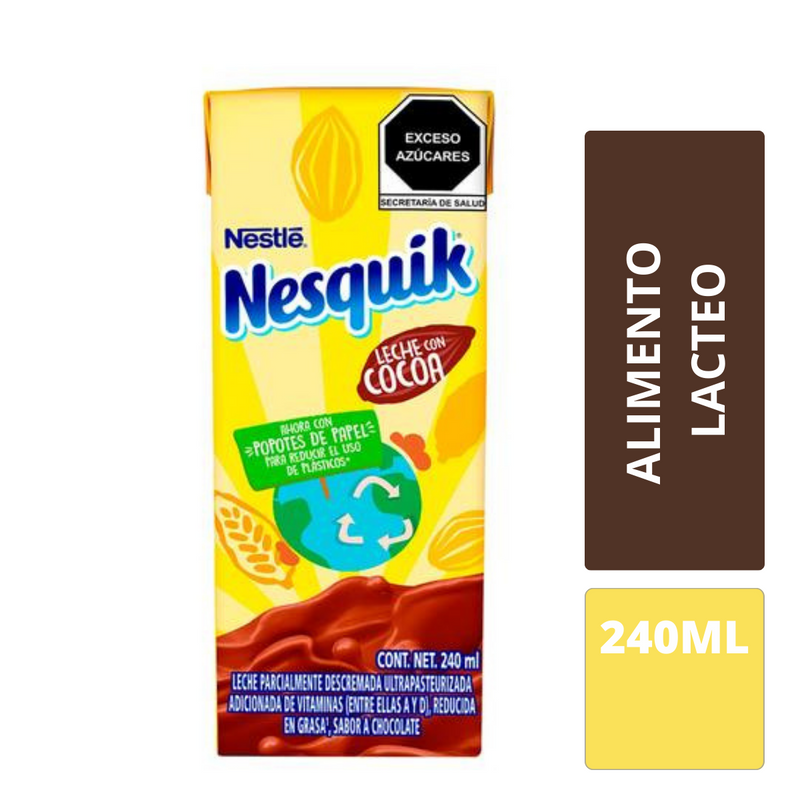 Leche Nesquick  Chocolate 240ml