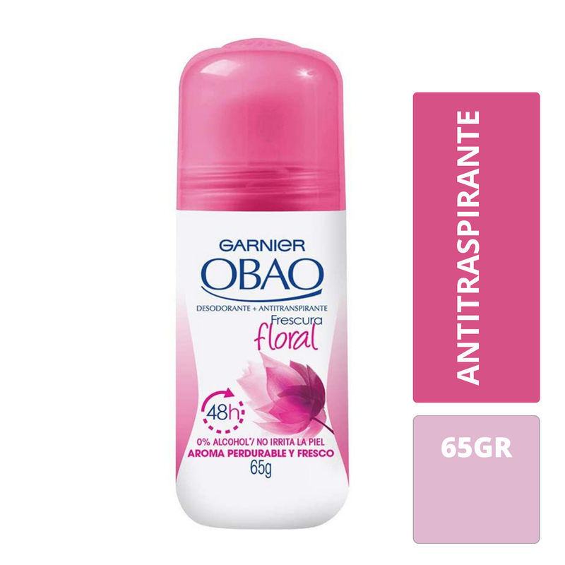 Desodorante Obao Frescura Floral Cont. 65g.