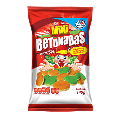 Galleta mini betunadas maribel 140gr