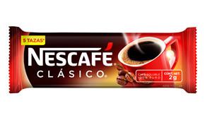 Cafe soluble Nescafe Clasico Sobre 14 gr