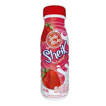 Yoghurt fresa sheik Sello Rojo 250g.