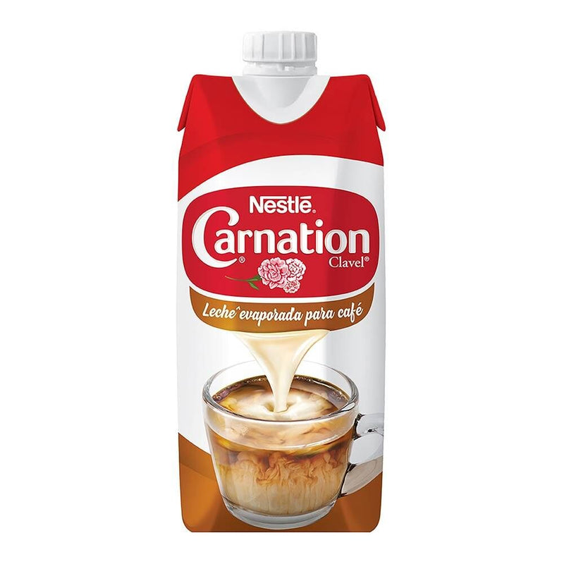 Leche evaporada Nestlé Carnation Clavel para café 330 ml