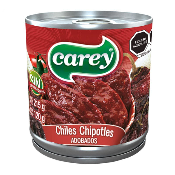 Chiles Chipotles Carey Adobados Cont. 100g.