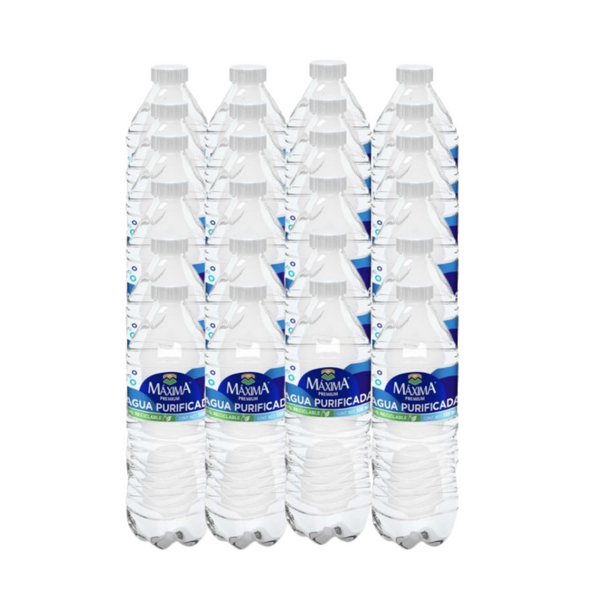 Agua Purificada Maxima Premium 24pz/500 ml.