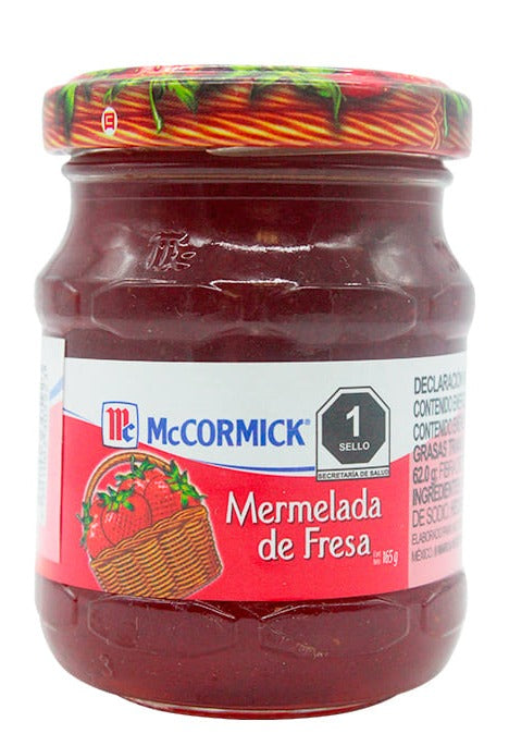 Mermelada de Fresa McCormick 165g.