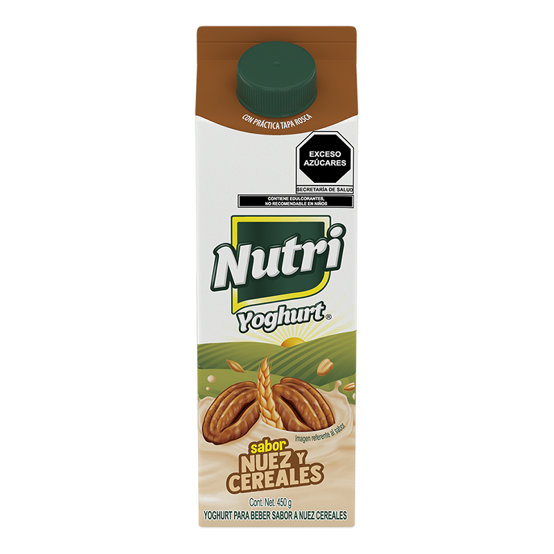 Yoghurt Nuez y cereales Nutri 450g.