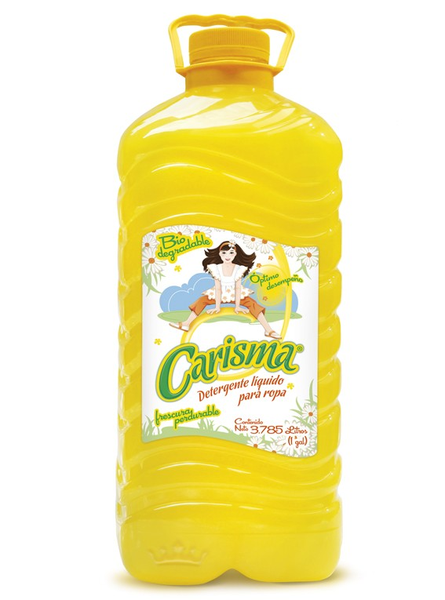Detergente liquido Carisma Cont. 3,785lt.