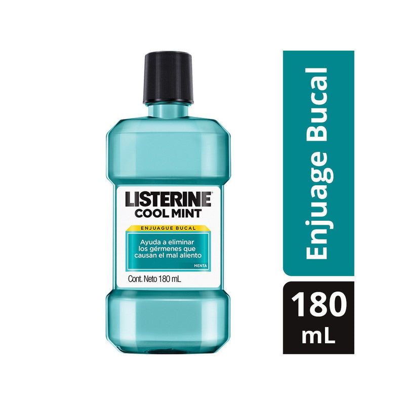 Listerine Cool Mint Cont. 180ml.