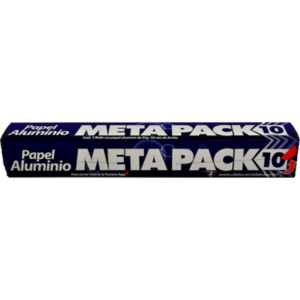 Papel aluminio Metapack 10.5